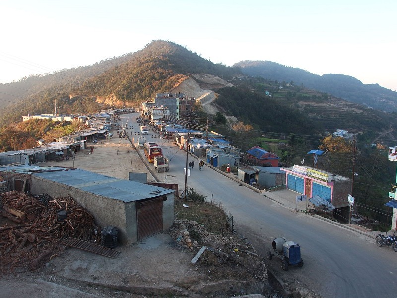 रोल्पाको ऐतिहासिक होलेरी बजार अतिक्रमणको चपेटामा